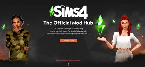 curseforge can't find sims 4|The Official Mod Hub for The Sims 4.
